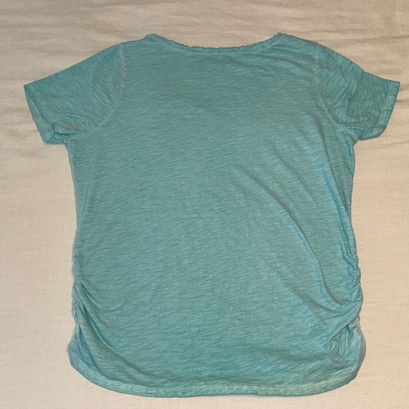 👚 Lane Bryant V-Neck Tee – Turquoise, Size 14/16 - Picture 6 of 6
